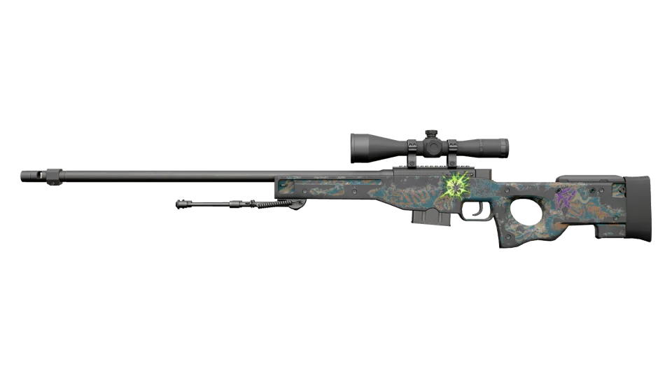AWP | Silk Tiger (Battle-Scarred)