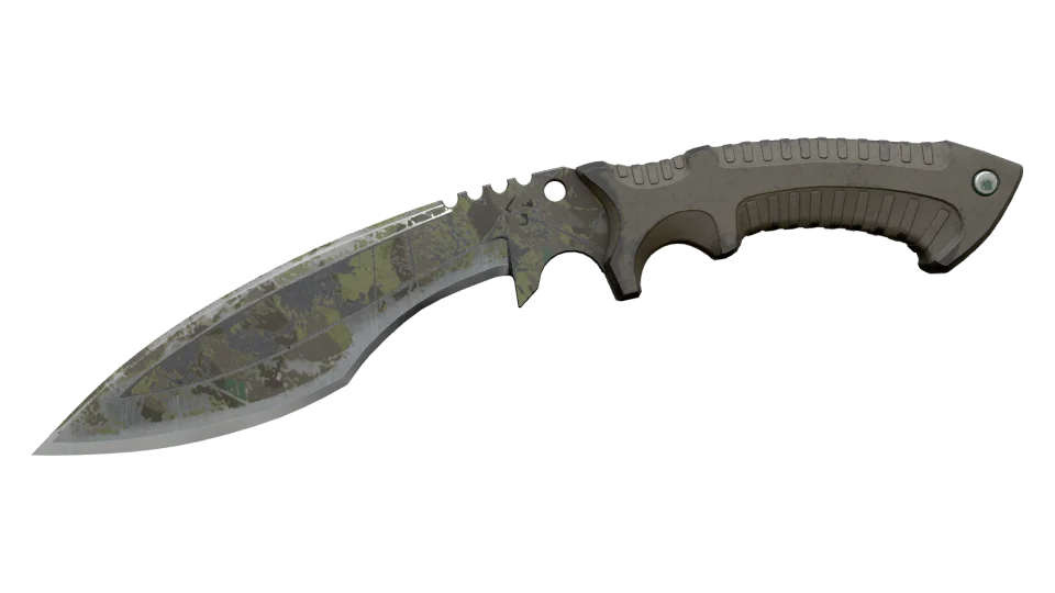 ★ StatTrak™ Kukri Knife | Boreal Forest (Battle-Scarred)