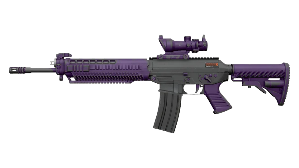 StatTrak™ SG 553 | Ultraviolet (Battle-Scarred) thumbnail