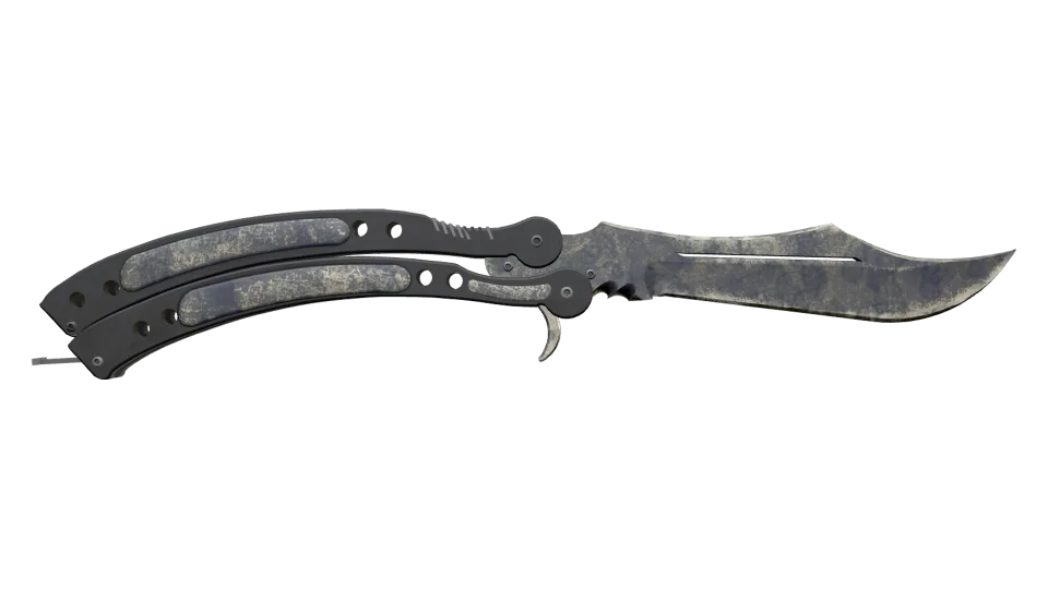 ★ StatTrak™ Butterfly Knife | Stained (Battle-Scarred) 缩略图
