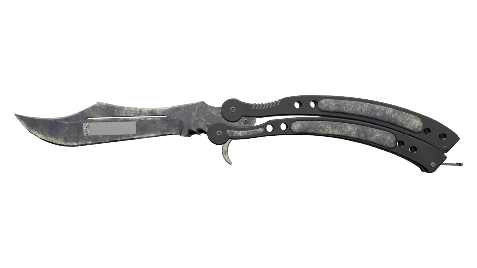 ★ StatTrak™ Butterfly Knife | Stained (Battle-Scarred) 缩略图