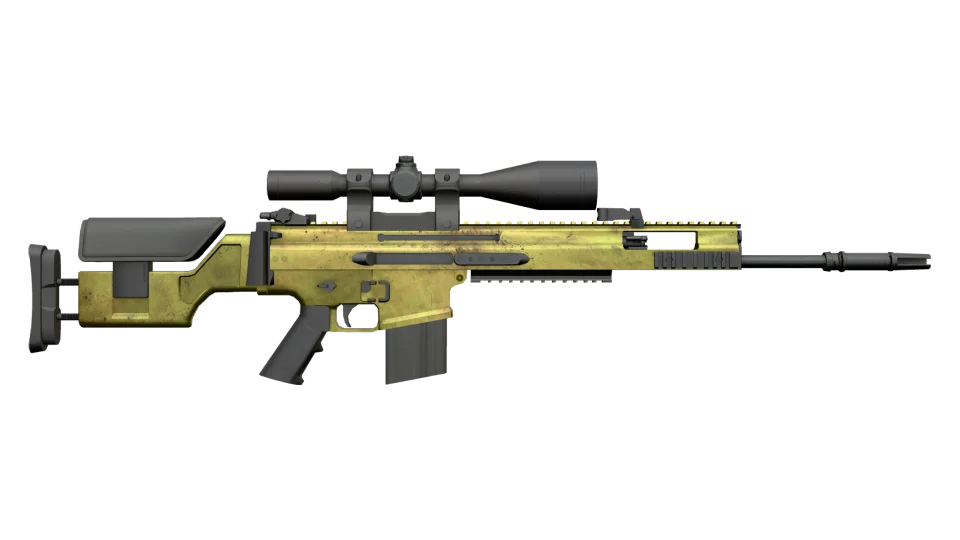 Vorschau von SCAR-20 | Brass (Minimal Wear)