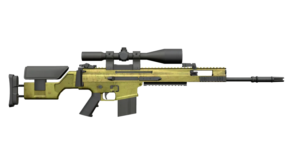 Vorschau von SCAR-20 | Brass (Minimal Wear)