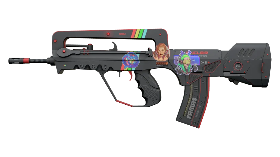 StatTrak™ FAMAS | ZX Spectron (Minimal Wear) thumbnail