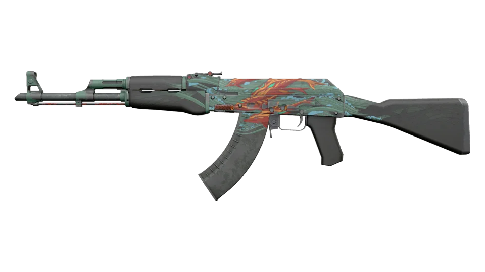 StatTrak™ AK-47 | Aquamarine Revenge (Well-Worn) thumbnail