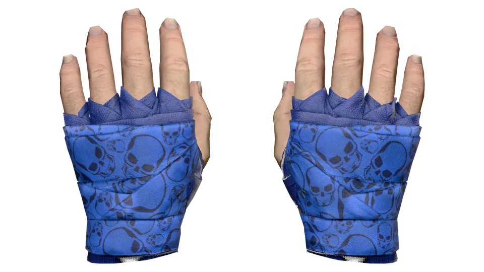 ★ Hand Wraps | Cobalt Skulls (Factory New) thumbnail