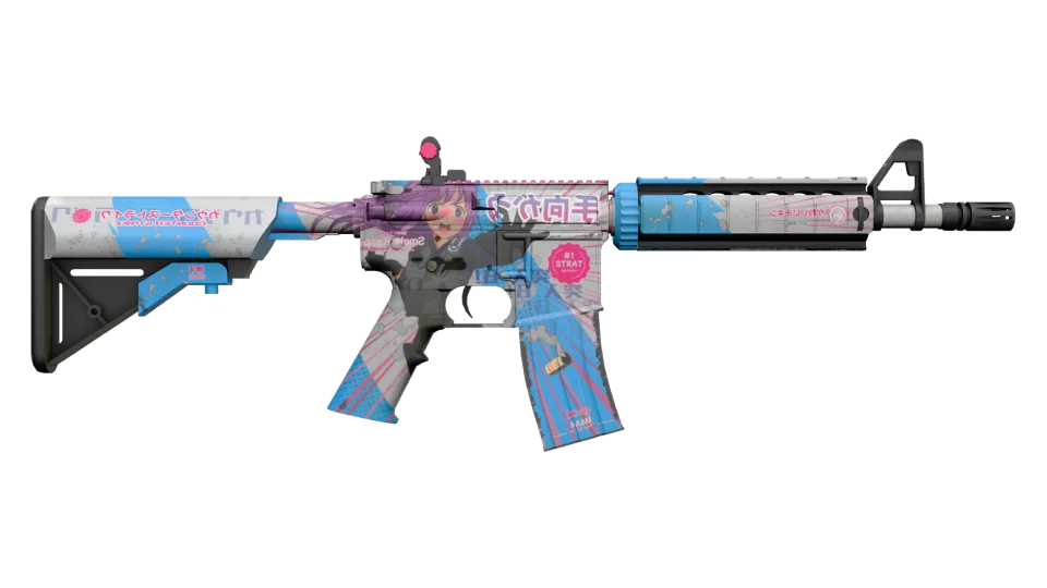 M4A4 | Temukau (Minimal Wear) thumbnail