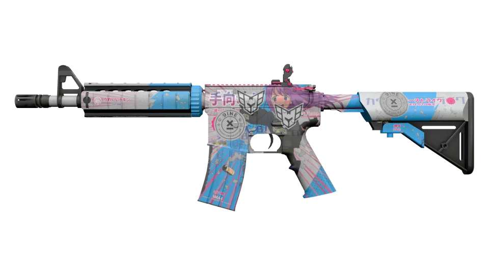 M4A4 | Temukau (Minimal Wear)