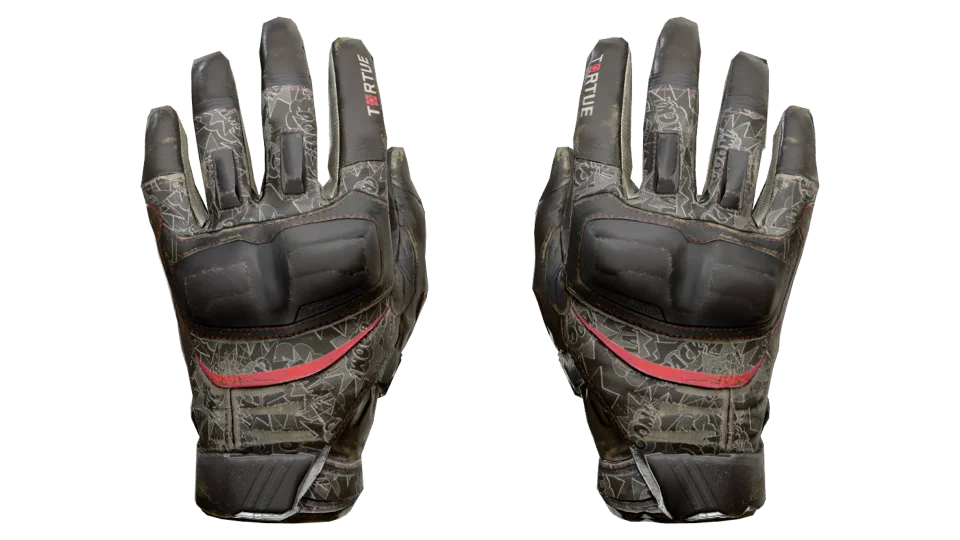 ★ Moto Gloves | Boom! (Well-Worn) thumbnail