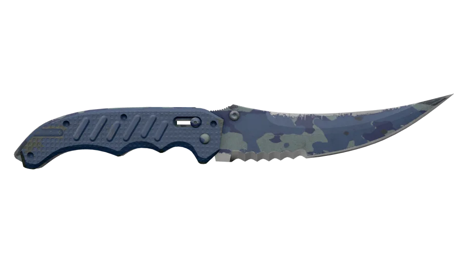 ★ Flip Knife | Bright Water (Well-Worn) thumbnail