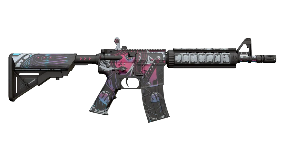 M4A4 | Neo-Noir (Well-Worn) thumbnail