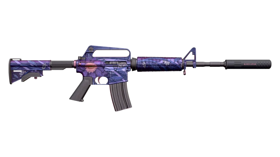 Миниатюра M4A1-S | Black Lotus (Field-Tested)