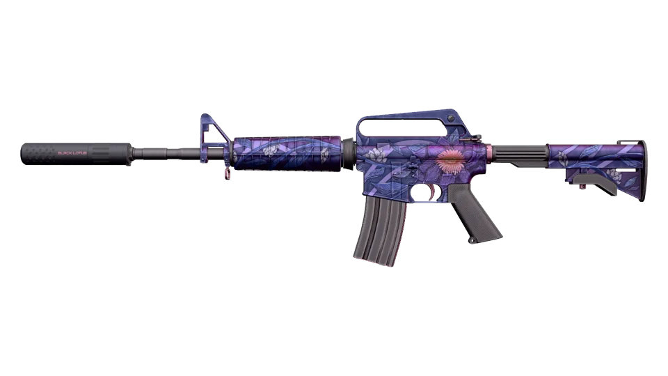 Миниатюра M4A1-S | Black Lotus (Field-Tested)