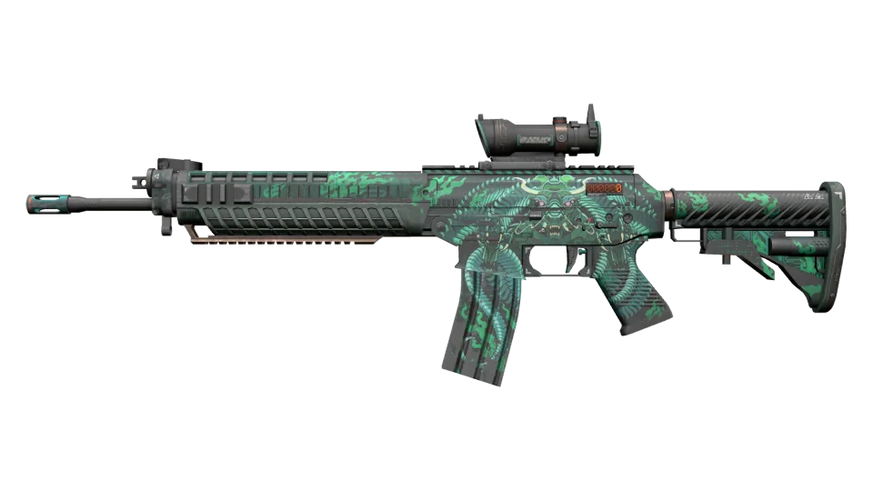 StatTrak™ SG 553 | Dragon Tech (Field-Tested) thumbnail
