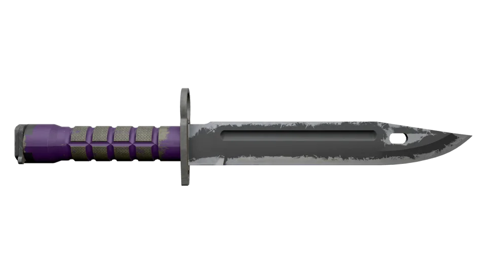 ★ Bayonet | Ultraviolet (Well-Worn) thumbnail