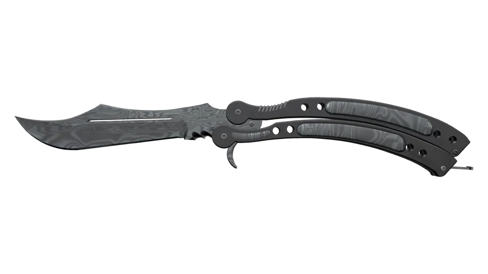 ★ Butterfly Knife | Damascus Steel (Battle-Scarred)
