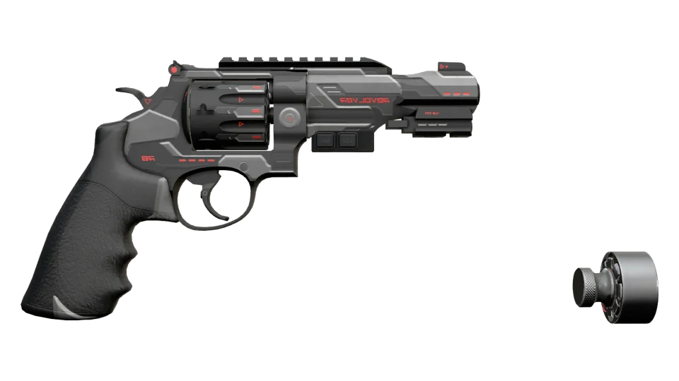 StatTrak™ R8 Revolver | Reboot (Minimal Wear) thumbnail