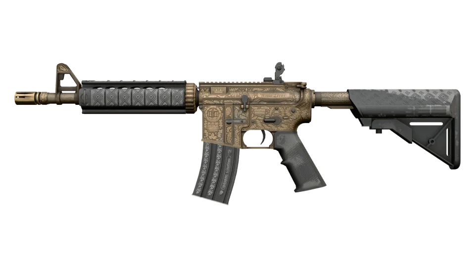 M4A4 | Royal Paladin (Well-Worn) thumbnail