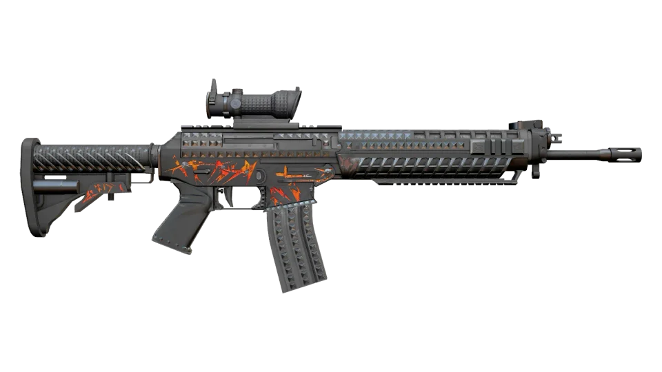 StatTrak™ SG 553 | Heavy Metal (Minimal Wear) thumbnail