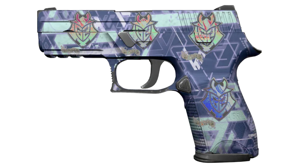 Souvenir P250 | Digital Architect (Field-Tested)