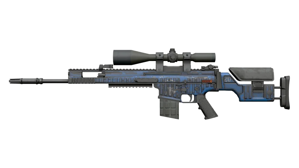 StatTrak™ SCAR-20 | Assault (Battle-Scarred)