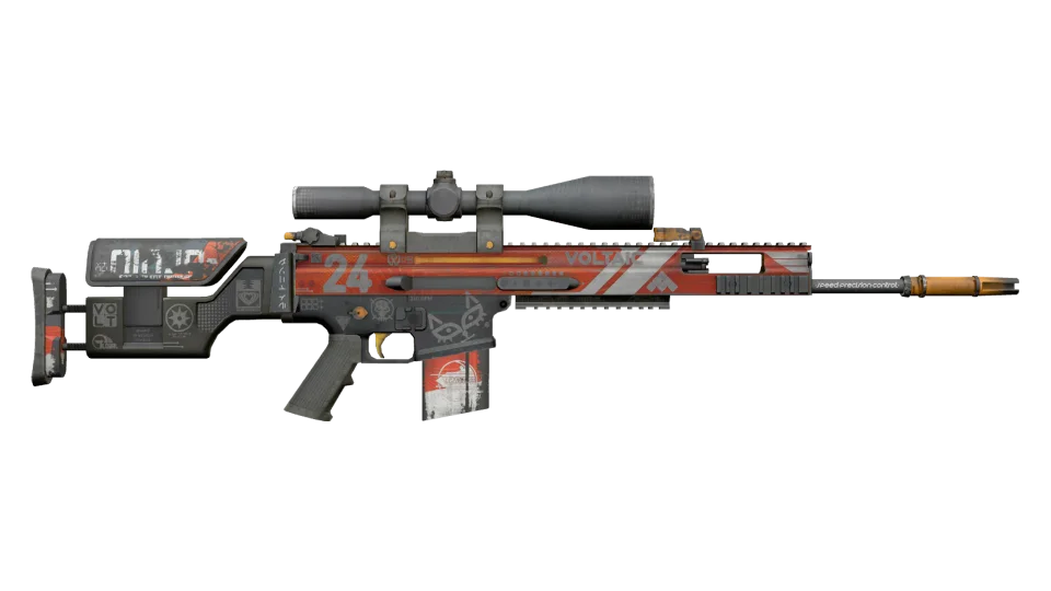 SCAR-20 | Bloodsport (Well-Worn) thumbnail