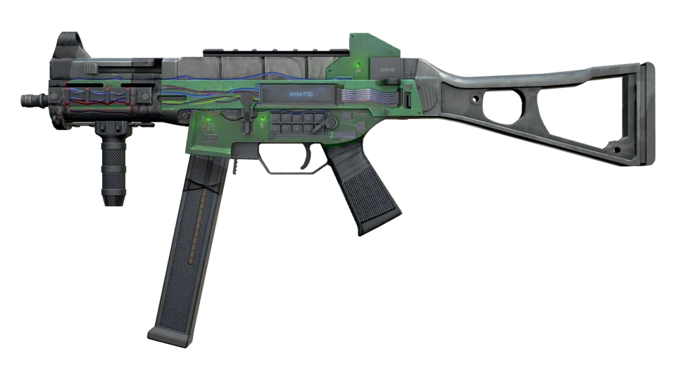 UMP-45 | Plastique (Well-Worn)