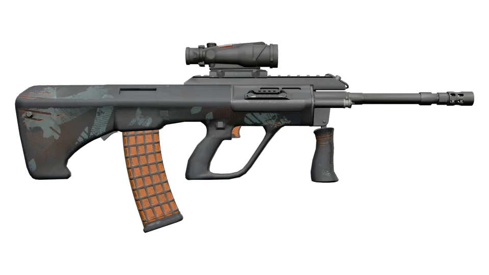 StatTrak™ AUG | Amber Slipstream (Battle-Scarred) thumbnail