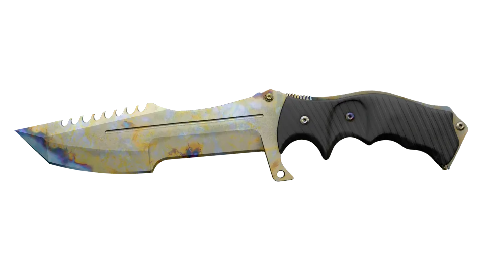 ★ Huntsman Knife | Case Hardened (Minimal Wear) thumbnail
