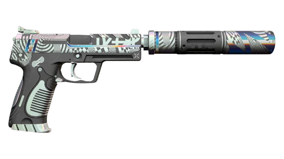 USP-S | Spiral Glitch (Minimal Wear) thumbnail