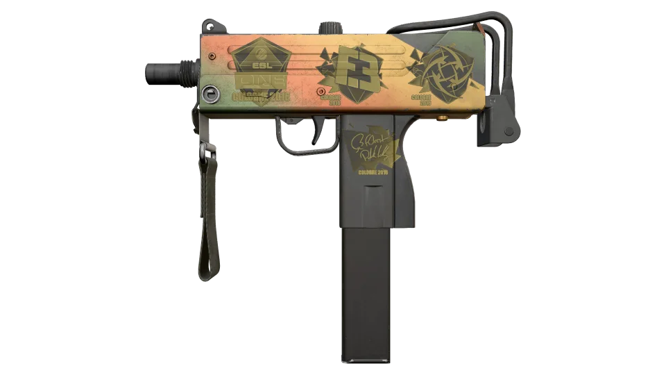 Miniature de Souvenir MAC-10 | Amber Fade (Field-Tested)