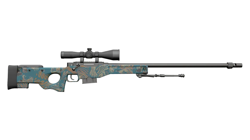 Vorschau von AWP | Silk Tiger (Minimal Wear)