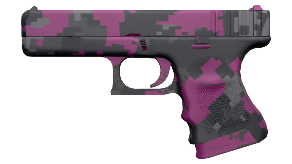 Glock-18 | Pink DDPAT (Minimal Wear) thumbnail
