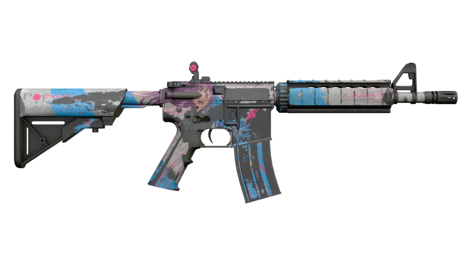 M4A4 | Temukau (Battle-Scarred) thumbnail