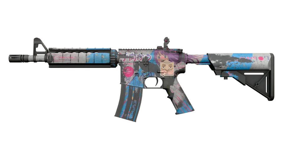 M4A4 | Temukau (Battle-Scarred) thumbnail