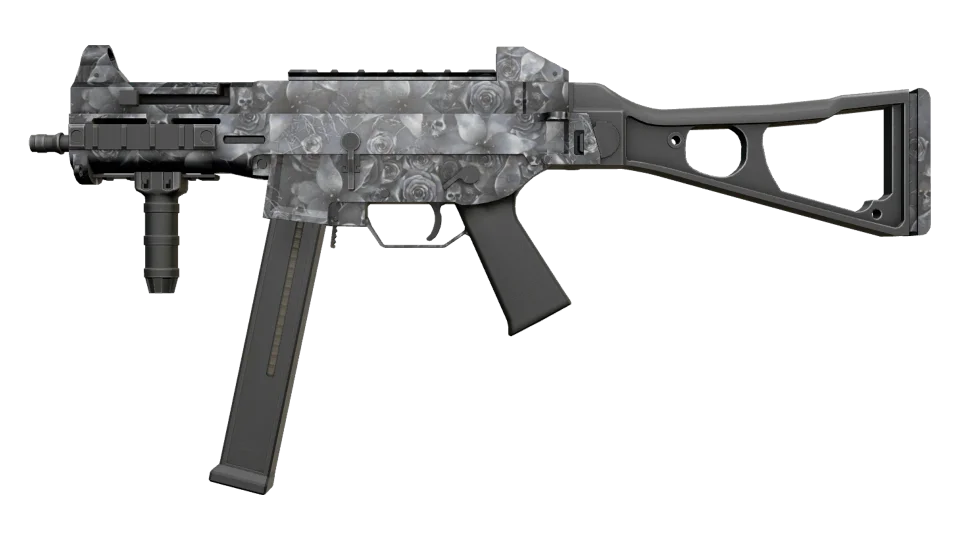 UMP-45 | Metal Flowers (Minimal Wear)