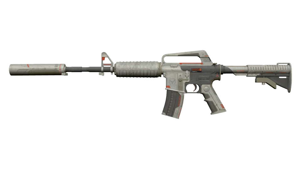 Miniature de StatTrak™ M4A1-S | Mecha Industries (Battle-Scarred)