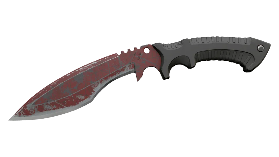 ★ Kukri Knife | Crimson Web (Battle-Scarred)