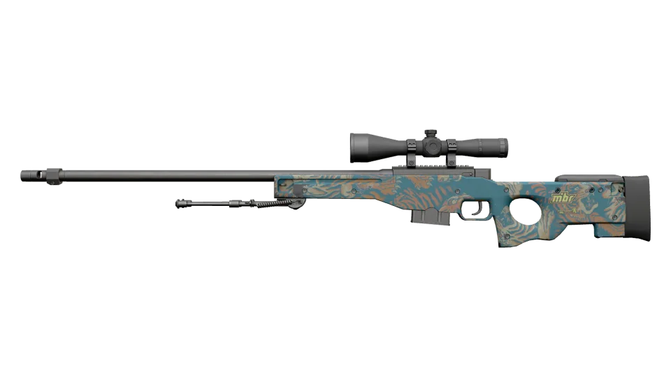AWP | Silk Tiger (Minimal Wear)