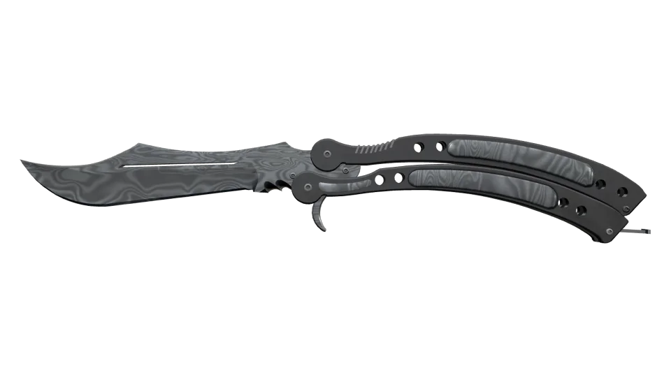 ★ Butterfly Knife | Damascus Steel (Battle-Scarred)