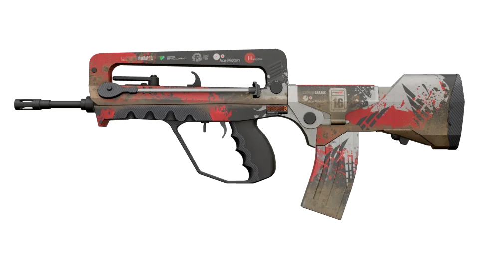 StatTrak™ FAMAS | Roll Cage (Field-Tested)