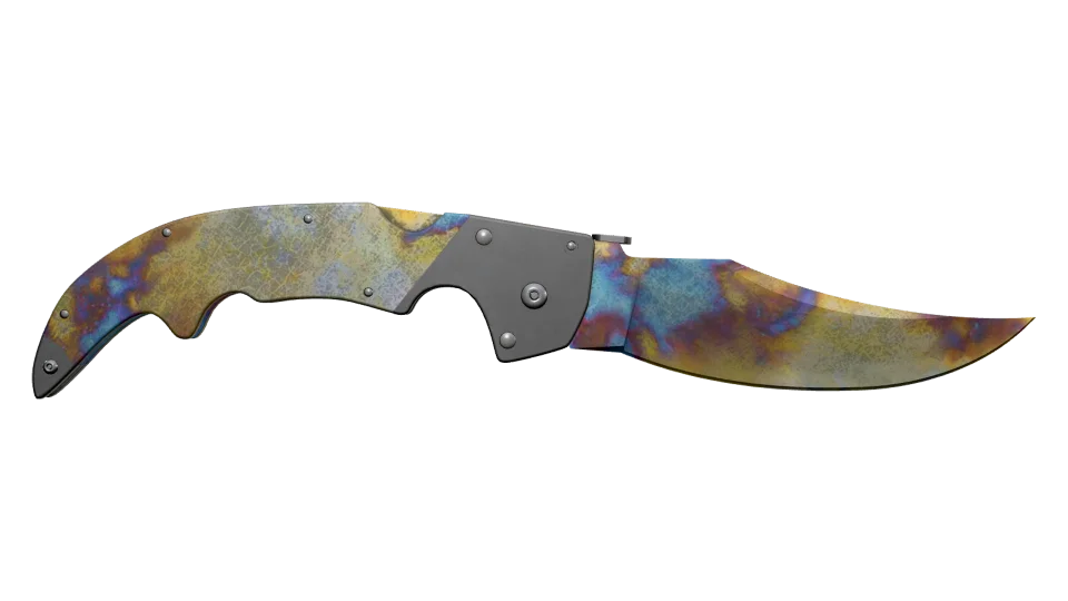 ★ Falchion Knife | Case Hardened (Well-Worn) thumbnail