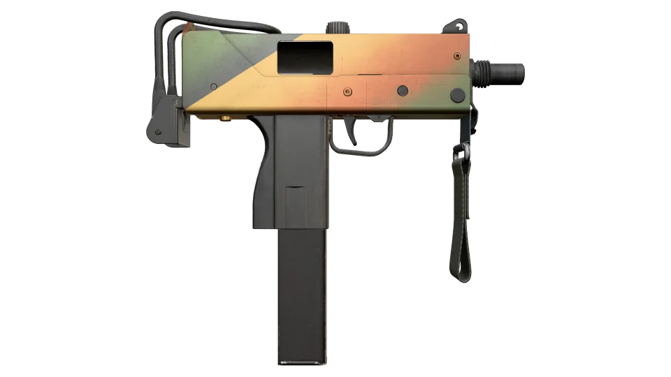 Vorschau von Souvenir MAC-10 | Amber Fade (Factory New)