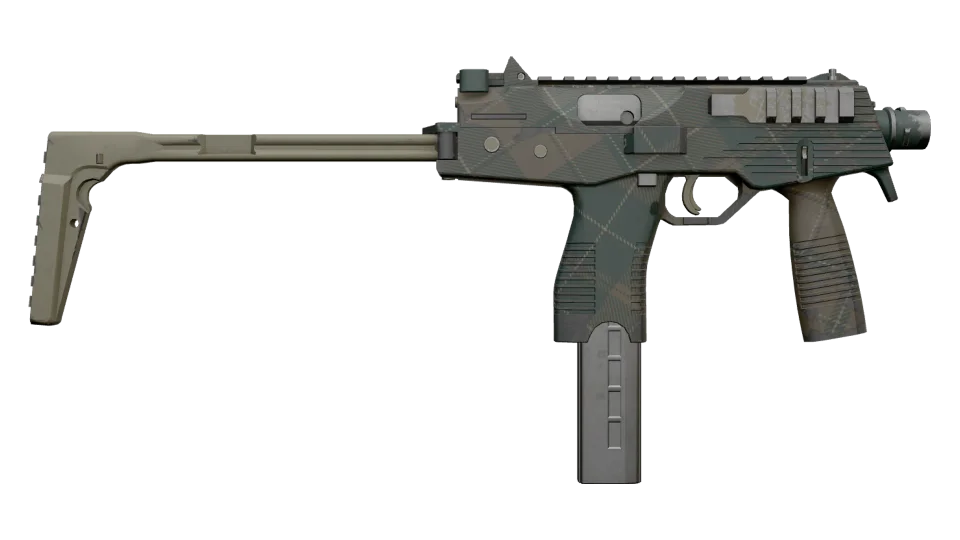 MP9 | Green Plaid (Minimal Wear) thumbnail