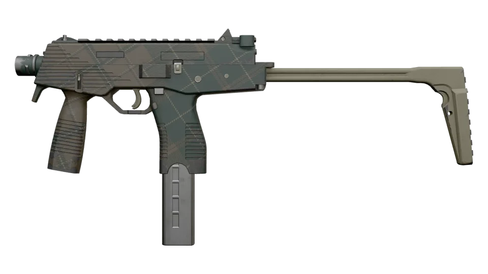 MP9 | Green Plaid (Minimal Wear) thumbnail