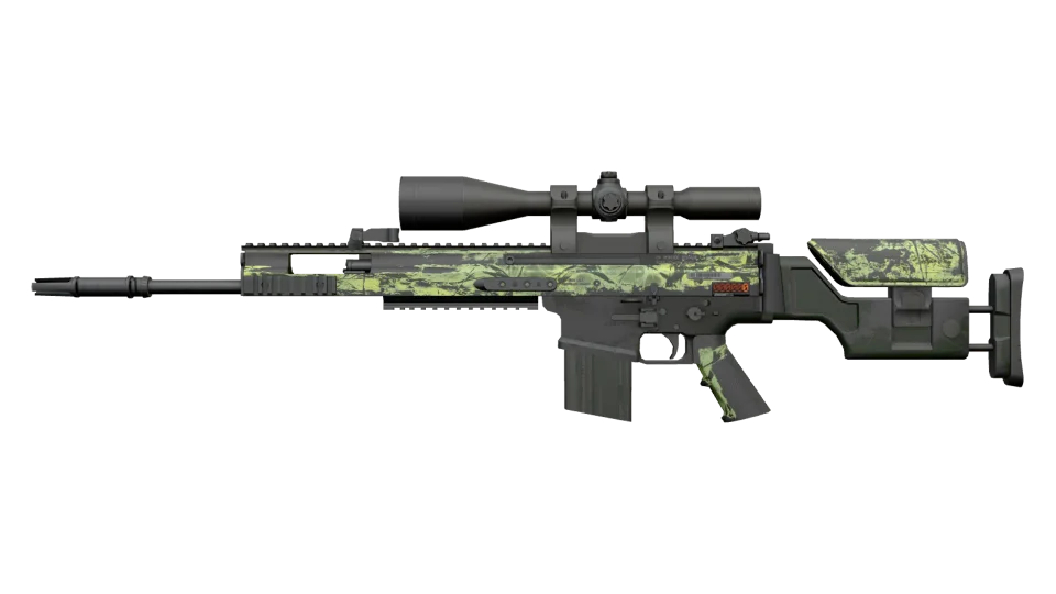 StatTrak™ SCAR-20 | Outbreak (Well-Worn) thumbnail