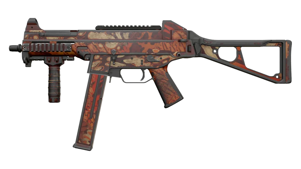 UMP-45 | Warm Blooded (Battle-Scarred)