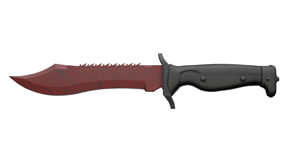 ★ StatTrak™ Bowie Knife | Crimson Web (Minimal Wear) thumbnail