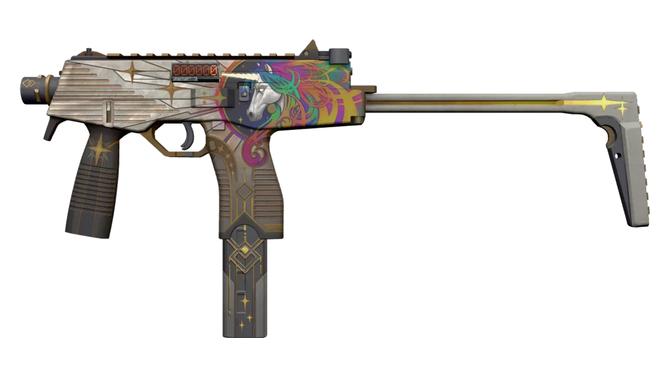 StatTrak™ MP9 | Starlight Protector (Well-Worn) thumbnail