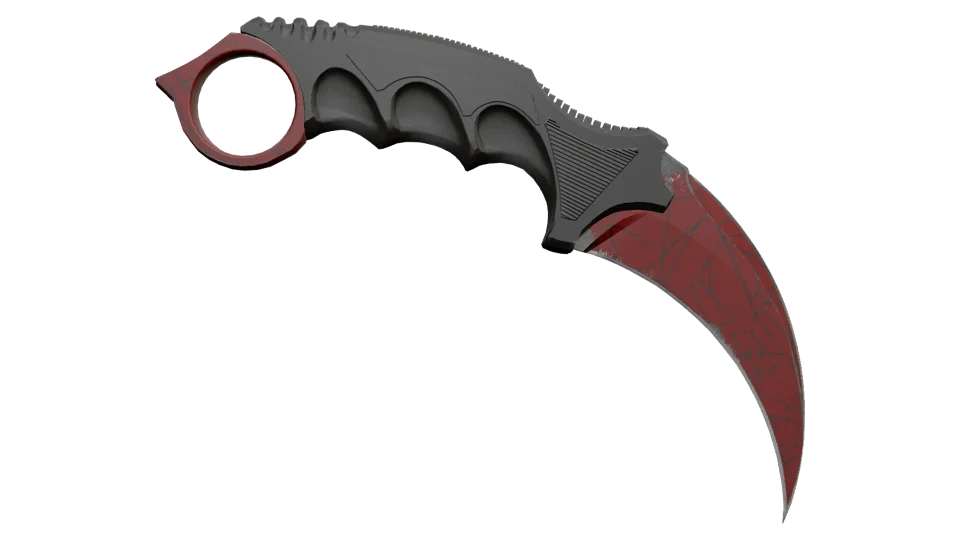 ★ Karambit | Crimson Web (Minimal Wear) thumbnail